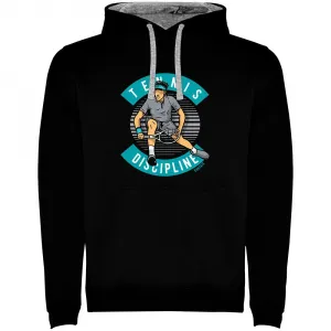 Худи Kruskis Tennis Discipline Two-Colour, черный