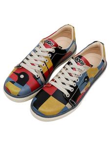 Кроссовки на шнуровке Dogo, натуральный