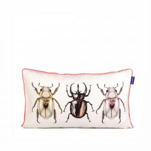 Декоративная наволочка с блестками, 50х30 см, разноцветная Happy Friday, мультиколор