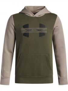 Толстовка с капюшоном Under Armour, зеленый