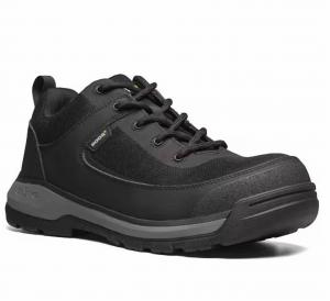 Men's Shale Low Safety Shoes In Black Bogs