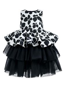 Ярусное платье Nazareen с цветочным принтом Tulleen, черный