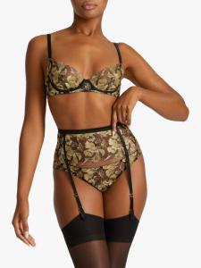 Трусики бразильяно Oriana Coco de Mer, Black And Gold