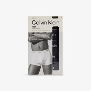 Набор трусов-боксеров Calvin Klein Icon из хлопка 5 шт, черный