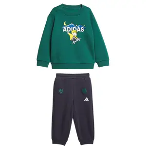 Детский спортивный комплект Casual Sportswear 2 Piece Set Adidas, зеленый