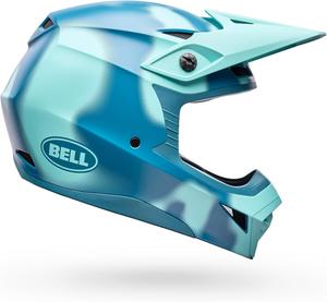 Шлем BELL MX-10 MIPS, синий камуфляж Camo, размер M, Blue Camo Camo