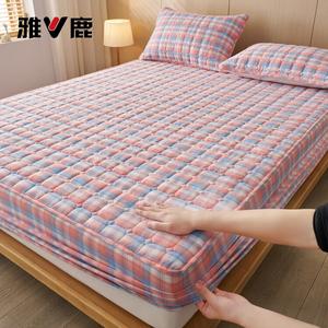 Yalu Простыня на резинке 120х200 см из хлопка, стеганая, с рисунком Ice Cream Tray