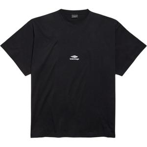 Balenciaga Футболка мужская Washed Black