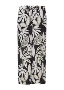 Широкие брюки s.Oliver, Black