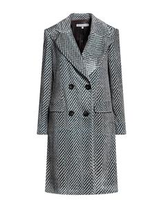 Пальто La Fille Des Fleurs, серо-синий