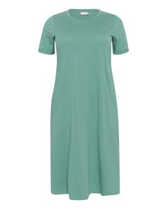 Платье KAFFE CURVE Caline, изумрудный