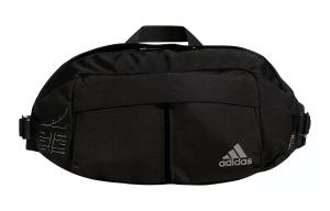 Адидас Черный Унисекс Поясная Сумка Полиэстер