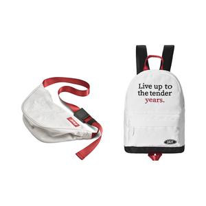 DRACONITE Полиэстеровая сумка через плечо поясная сумка кроссбод сумка-бананка унисекс серый красный контраст, Gray Red (Combo 3)