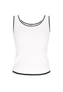 Вязаный топ DreiMaster Klassik, белый