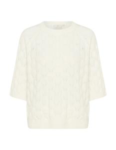 Kaffe Свитер 'Malene' в белом цвете