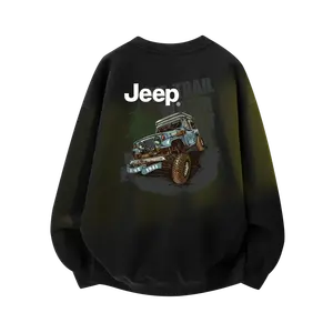 Свитшот Leisure Collection Unisex Jeep, черный