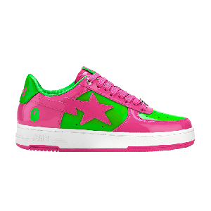 Кроссовки Wmns Bapesta #1 'Pink Green', розовый