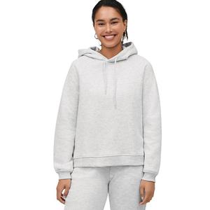 Женская флисовая толстовка с капюшоном Ellos больших размеров, цвет Heather Grey