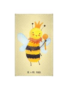 Mr. & Mrs. Panda Король пчел из полотенец, не говоря ни слова, пастельно-желтого цвета
