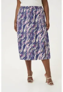 Kaffe curve kcginny skirt aline skirt Kaffe Curve, Abstract Multi Color Print