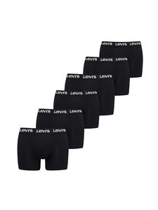 Levi´s Боксерские шорты LEVIS Men Repeat Logo Box 6P черного цвета