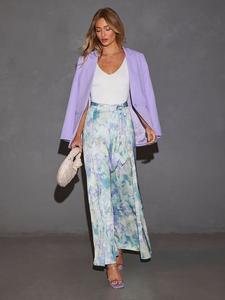 Тканевые брюки LA Angels, цвет hellblau/flieder