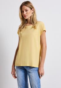 Футболка с принтом Street One, желтый