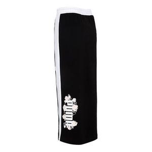 Юбка (WMNS) PUMA Logo Printing Half Body Long Skirt Black