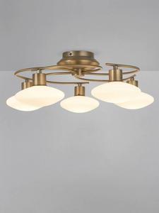 Потолочный светильник Tameo с 5 плафонами John Lewis, Brass