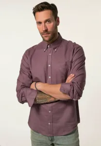 Лангарм, рубашка на пуговицах, рубашка современного кроя Jp1880, Mauve