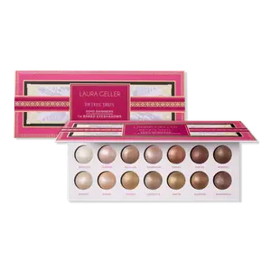 Палитра теней The Delectables 14 Multi-Finish Baked Eyeshadows Soho Shimmers LAURA GELLER