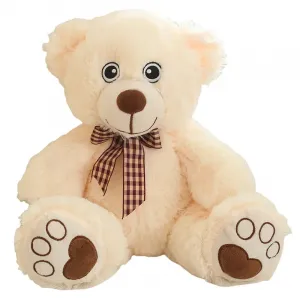 Креативная милая плюшевая кукла медвежонок для исцеления высотой 28 см OU DI PIG, Ecru Healing Bear