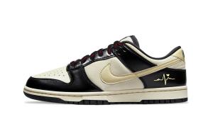 Nike Кроссовки для скейтбординга Dunk Coconut Milk Panda устойчивые к истиранию низкие унисекс Black White Yellow