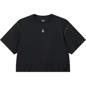 SPYDER Футболка женская черная