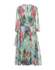 Платье миди Dolce&Gabbana, светло-зеленый