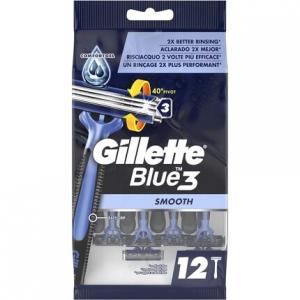 Бритва Gillette Blue 3 Smooth одноразовая, 12 шт.