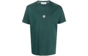 Футболка мужская зеленая Stone Island, зеленый