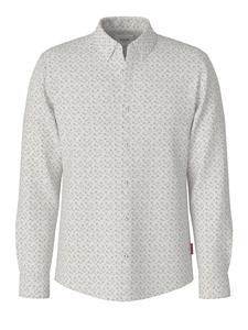 JOOP! Jeans Рубашка на пуговицах Regular fit 'Hansen26' в цвете Natural White