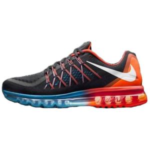 Кроссовки Nike Air Max 2015 Black/White Bright Cremson Blue, черный/красный