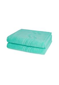 Полотенце для ванной Ross 2 X Duschtuch Im Set Cashmere feeling, цвет Bleached Aqua