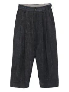 Льняные брюки Ziggy Chen, серый