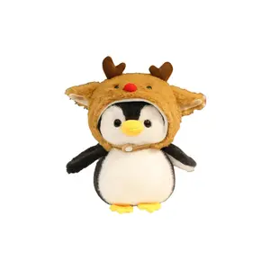 Мягкая игрушка пингвин с капюшоном, высота 25 см Bitter purchase