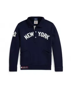 Большие мальчики толстовка с длинным рукавом Polo Ralph Lauren, синий