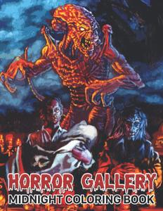 Midnight Horror Gallery Coloring Book: Magical Coloring Pages With Black Edition Featuring Horror Gallery For Teens | Relaxation And Stress Relief (Independently published)