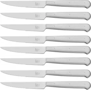 Набор ножей для стейков Zwilling Porterhouse, 8 предметов, черный / серебристый