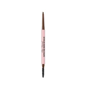 Карандаш для бровей brows super fine brow detailer Too Faced, dark brown, вес 0.08 гр.