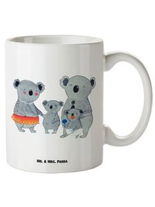 Кружка XL Koala Family без слов, белая Mr. & Mrs. Panda