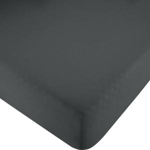 Простыня на резинке Erwin Müller 165788, антрацит - 150-160 х 200 см