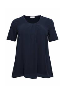 Блузка-Рубашка в многослойном образе Sheego, синий