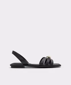 Женские сандалии на плоской подошве с квадратным носком Aldo, черный